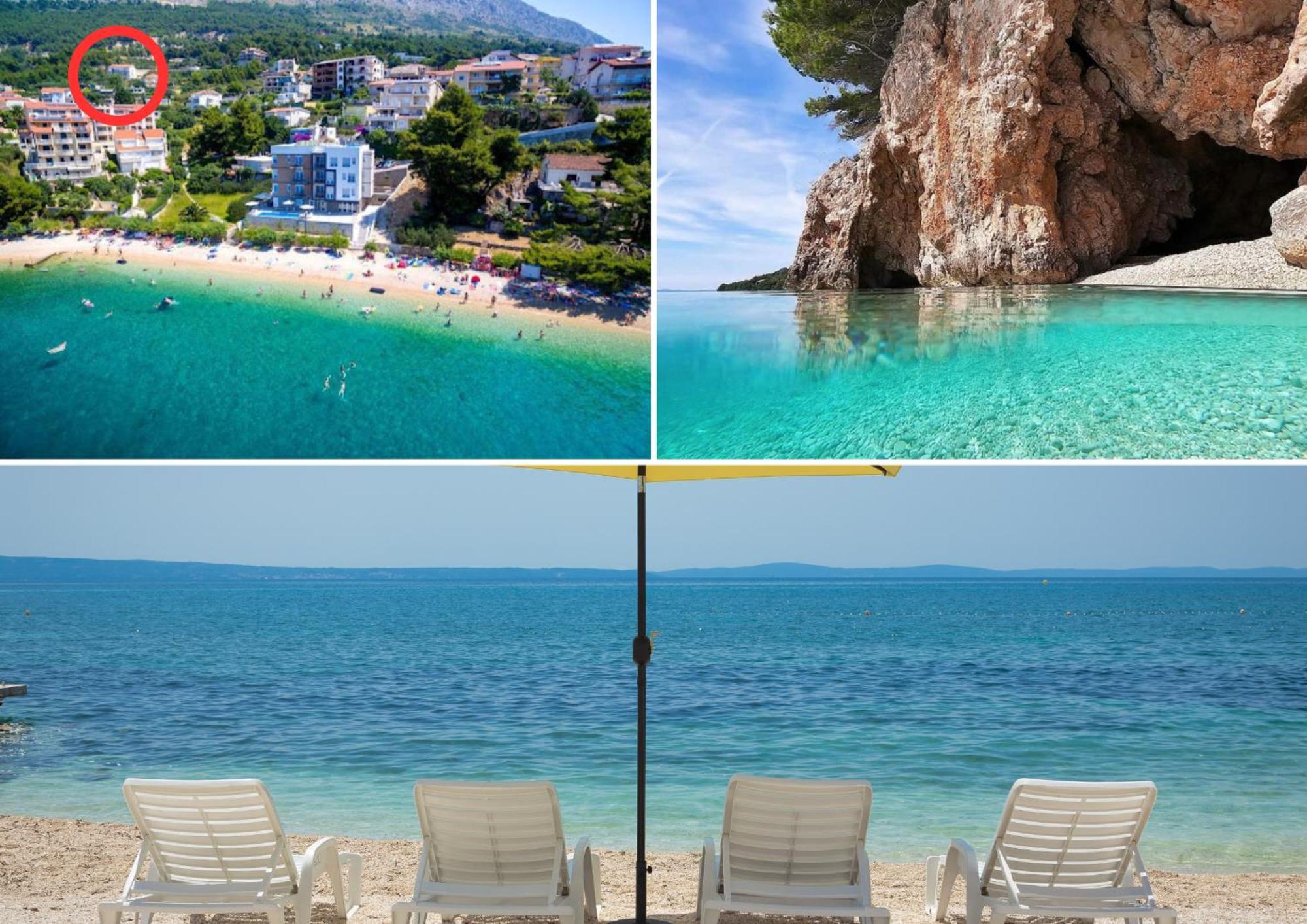 Bella Figura Apartments - Heated Pool Omiš Екстериор снимка